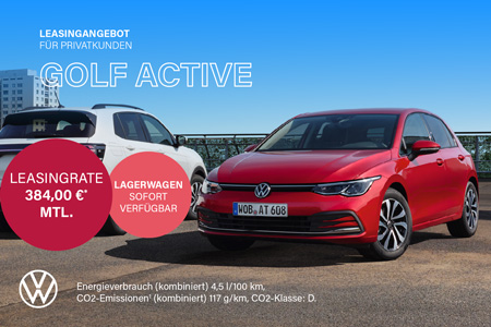 VW Golf ACTIVE Privatleasing